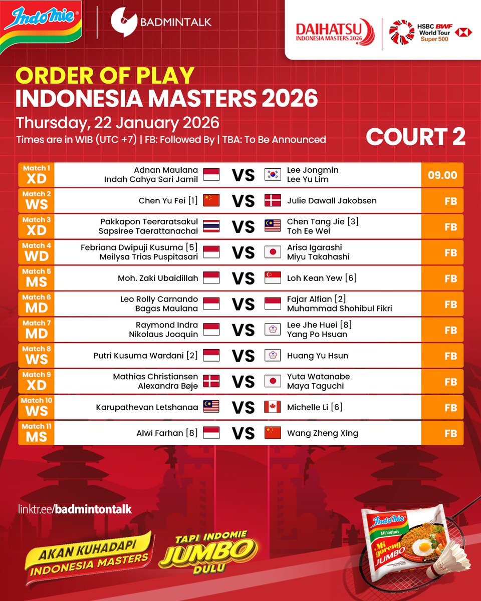 Badminton Talk tweet media
