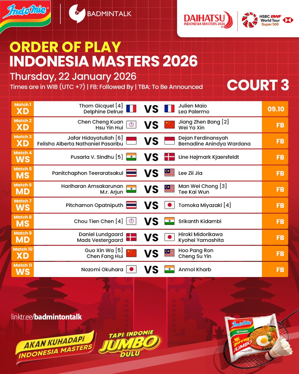 Badminton Talk tweet media