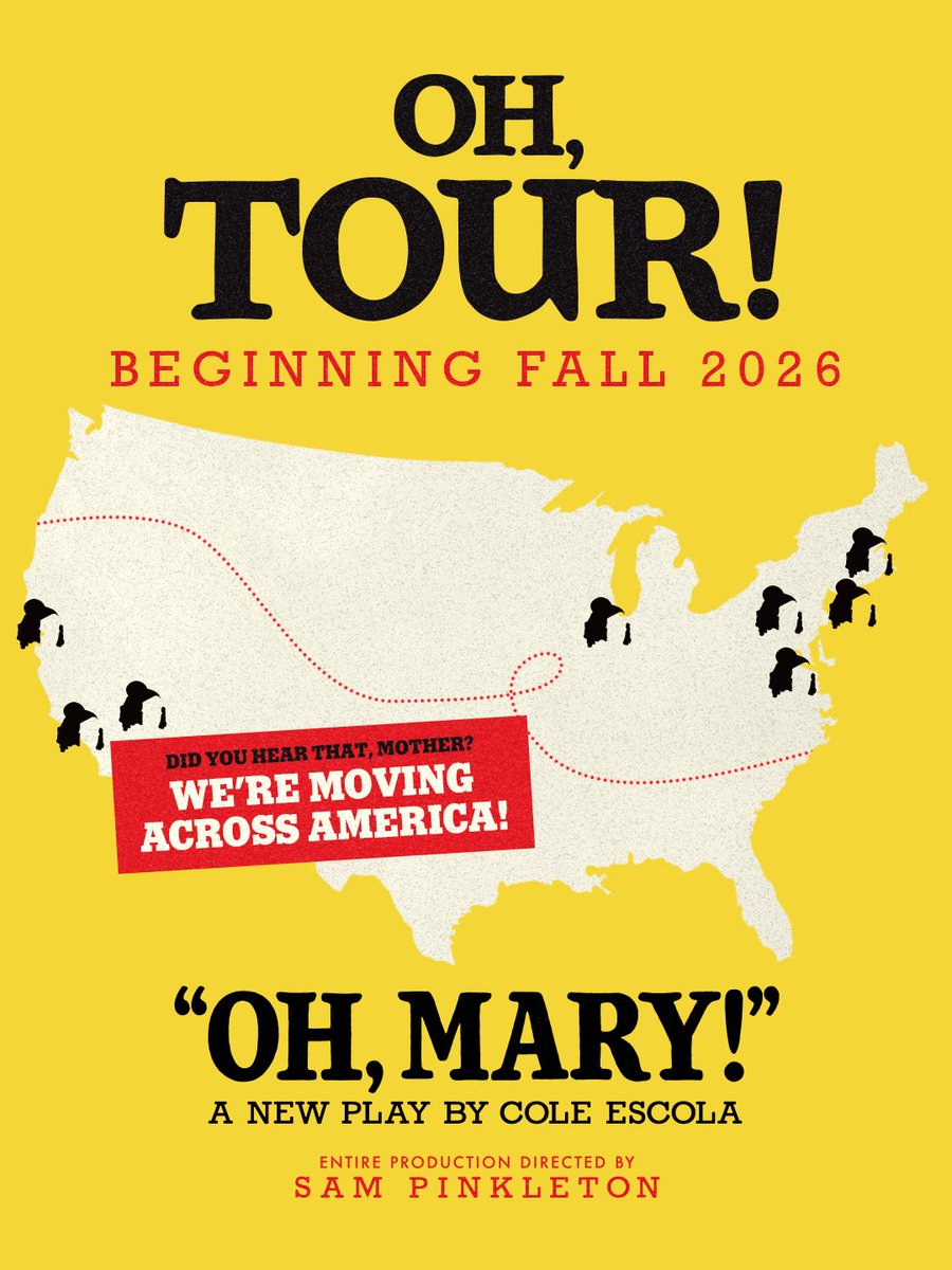 Did you hear that, Mother? We’re moving across America!

Mary Todd Lincoln is touring the nation beginning Fall 2026.