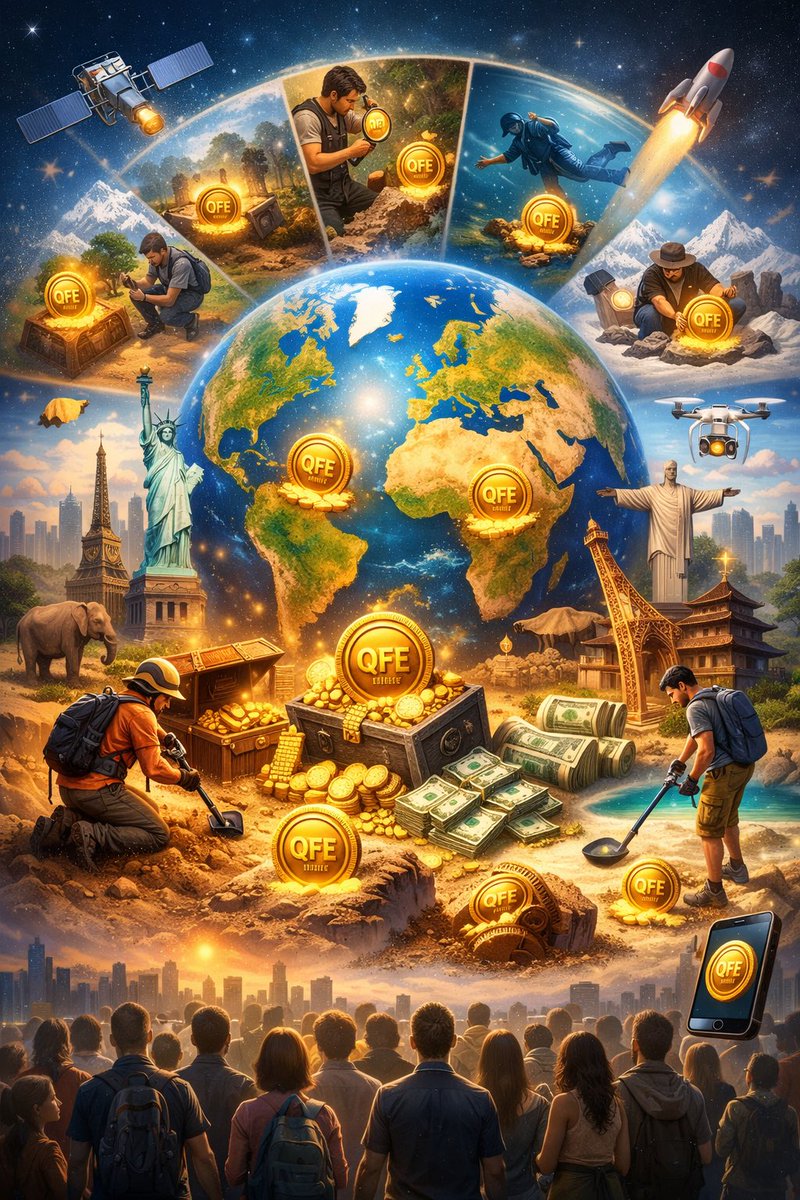 LocalNewsIn is preparing to launch across 60 countries, reaching a global audience of nearly 7 billion people.

But this isn’t just a news network…

🔎 $QFE will be hidden around the world
📍 Real locations
📱 Real discovery
💰 Real crypto rewards

News meets exploration.
Media