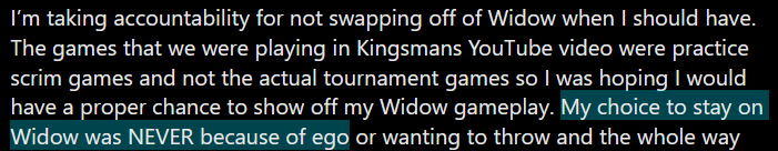 Yeah no. It was all Ego bro. Just own up to it, in a sincere manner, and move on.