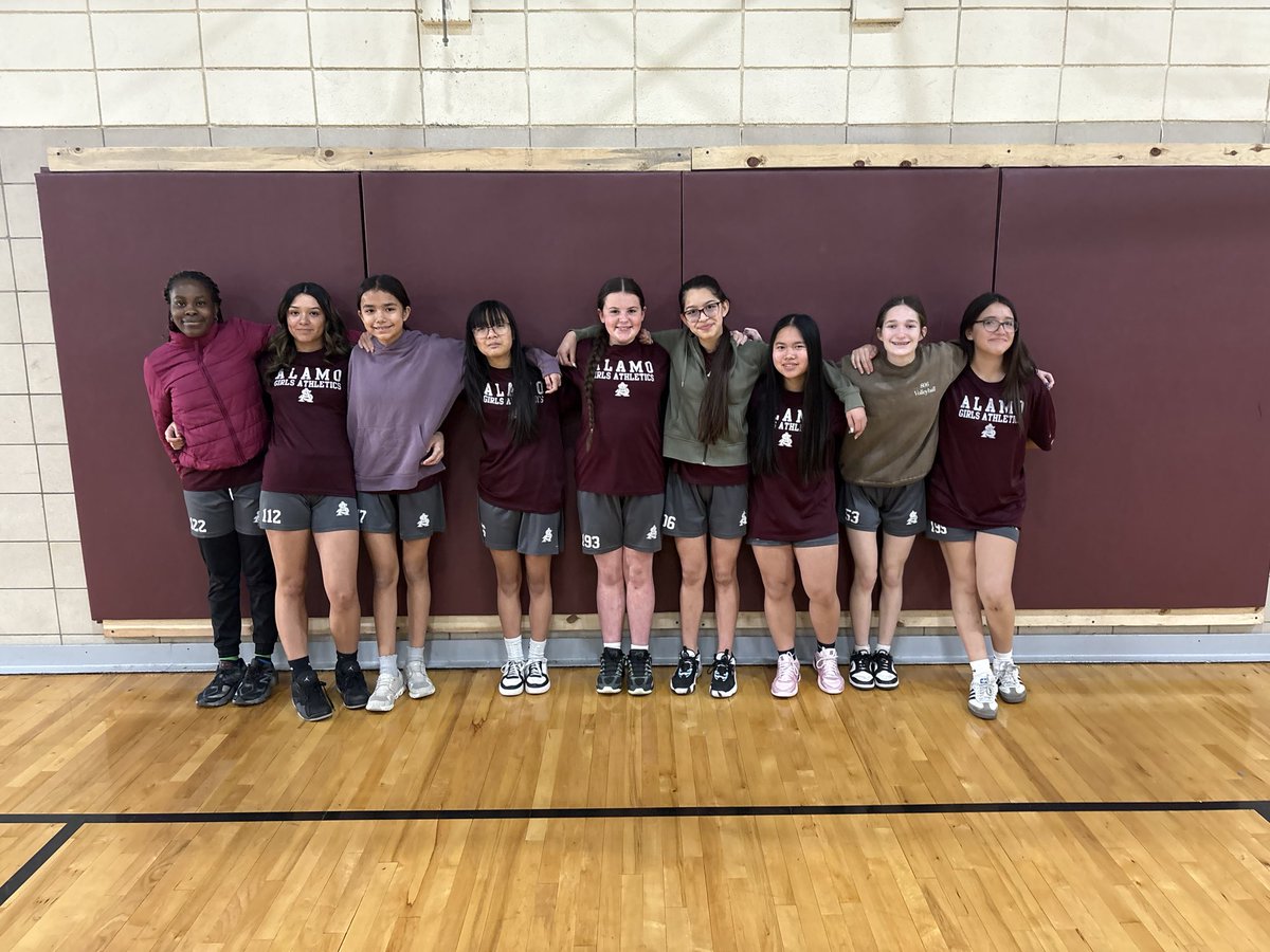 Alamo_Athletics's tweet image. Taking care of business on and off the court in our our 7th Grade Athletics with our A Honor Roll Students!!! 
Great Job girls! Keep up your hard work! 
#Goscouts