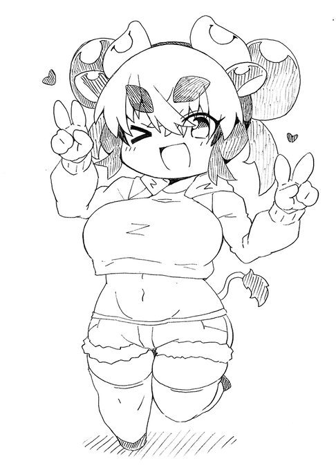 デフォルメ落書きシェリーちゃん