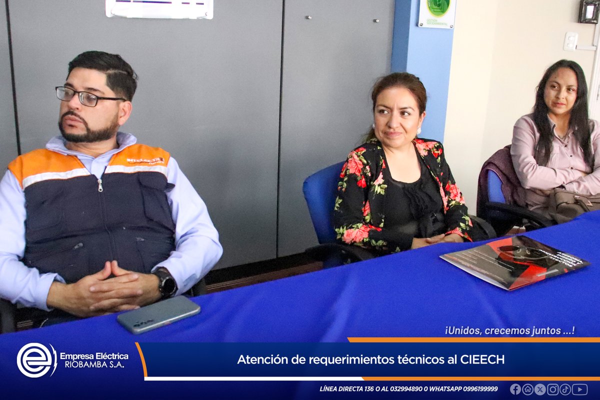 𝐋𝐚 𝐞𝐧𝐞𝐫𝐠𝐢́𝐚 𝐭𝐚𝐦𝐛𝐢𝐞́𝐧 𝐬𝐞 𝐜𝐨𝐧𝐬𝐭𝐫𝐮𝐲𝐞 𝐞𝐧 𝐞𝐪𝐮𝐢𝐩𝐨⚡👷‍♂️| En #LaNuevaEERSA, las puertas siempre están abiertas al diálogo y al trabajo conjunto. En este sentido, @tony_coronel - gerente #EERSA, mantiene reuniones permanentes con organizaciones e