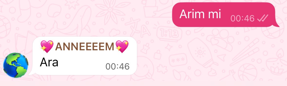 bizim arim mi mesajının öznesi