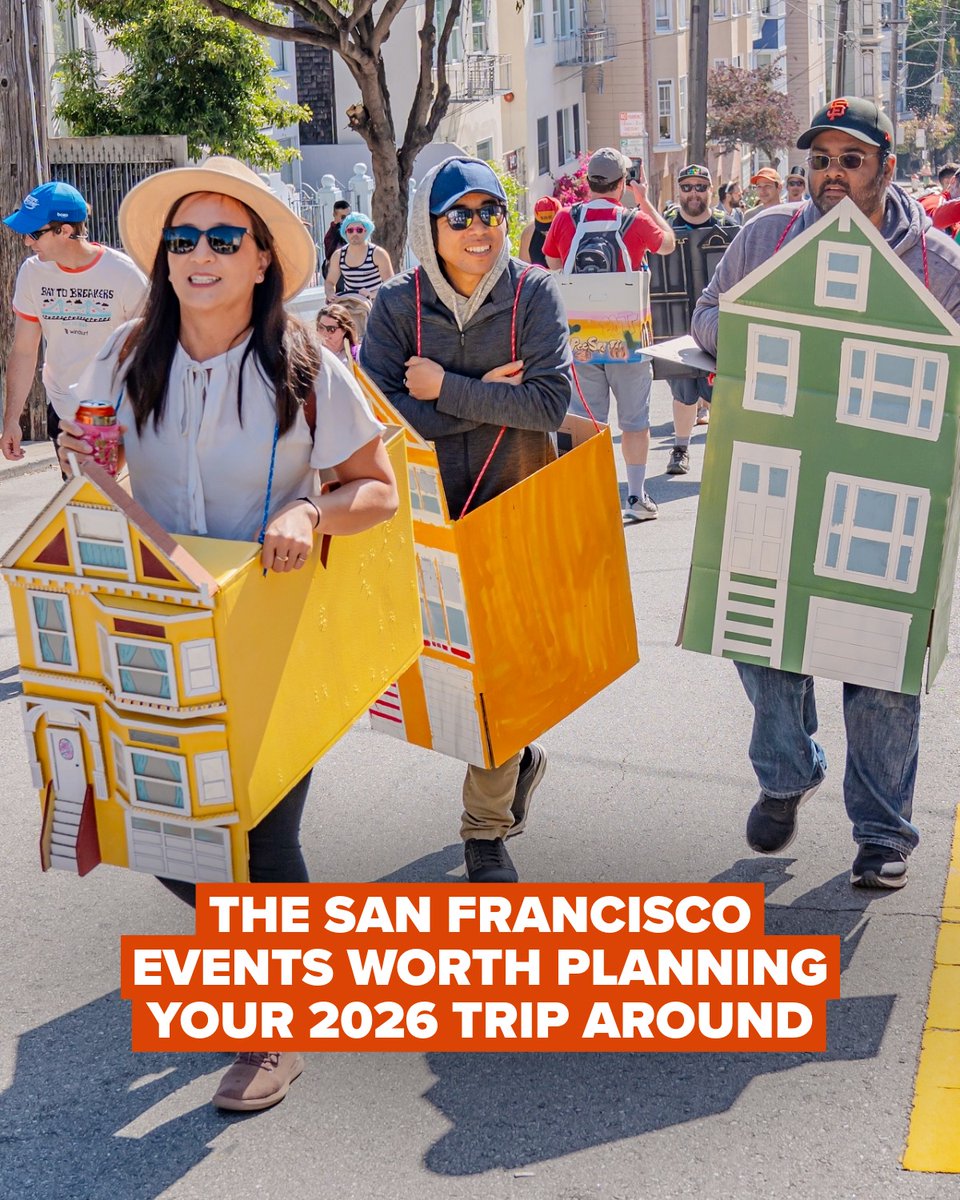 onlyinsf's tweet image. These are the annual San Francisco events people build trips around.

Which event are you planning your 2026 around?

Tap the link to see the full list. 
bit.ly/4pUvhDv

📸 punksworld