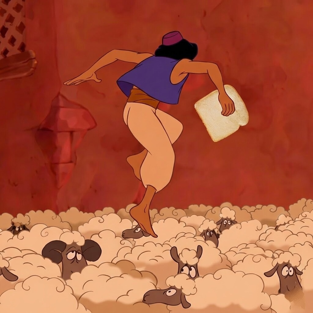 bread__sol's tweet image. One jump ahead of the $bread line