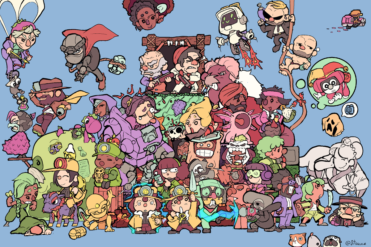 they're not making it out of 1-1 🗣️🗣️ #spelunky #spelunky2