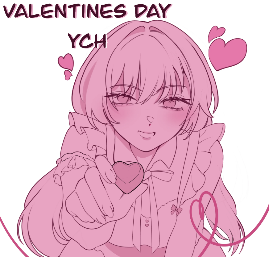 Yurei_Ichigo's tweet image. 💜Valentine's YCH RAFFLE  🍫

 (Ends January 25th)    
⟡RT &amp;amp; Like to Enter.   
⟡Follow.  
⟡ Drop your OC!  (Optional)

in case you want your slot secured:
Order via VGen (It's actually very cheap guys)
#ArtRaffle - #YCH - #VGenComm