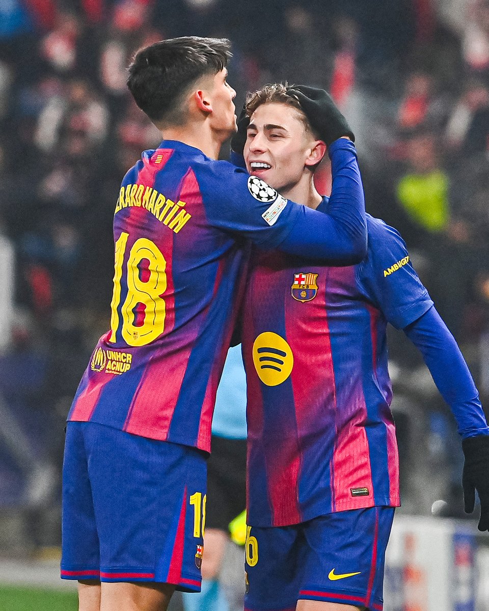 brfootball's tweet image. Seven G/A in six Champions League games for Fermín López this season 🫡