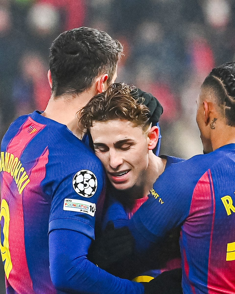 brfootball's tweet image. Seven G/A in six Champions League games for Fermín López this season 🫡