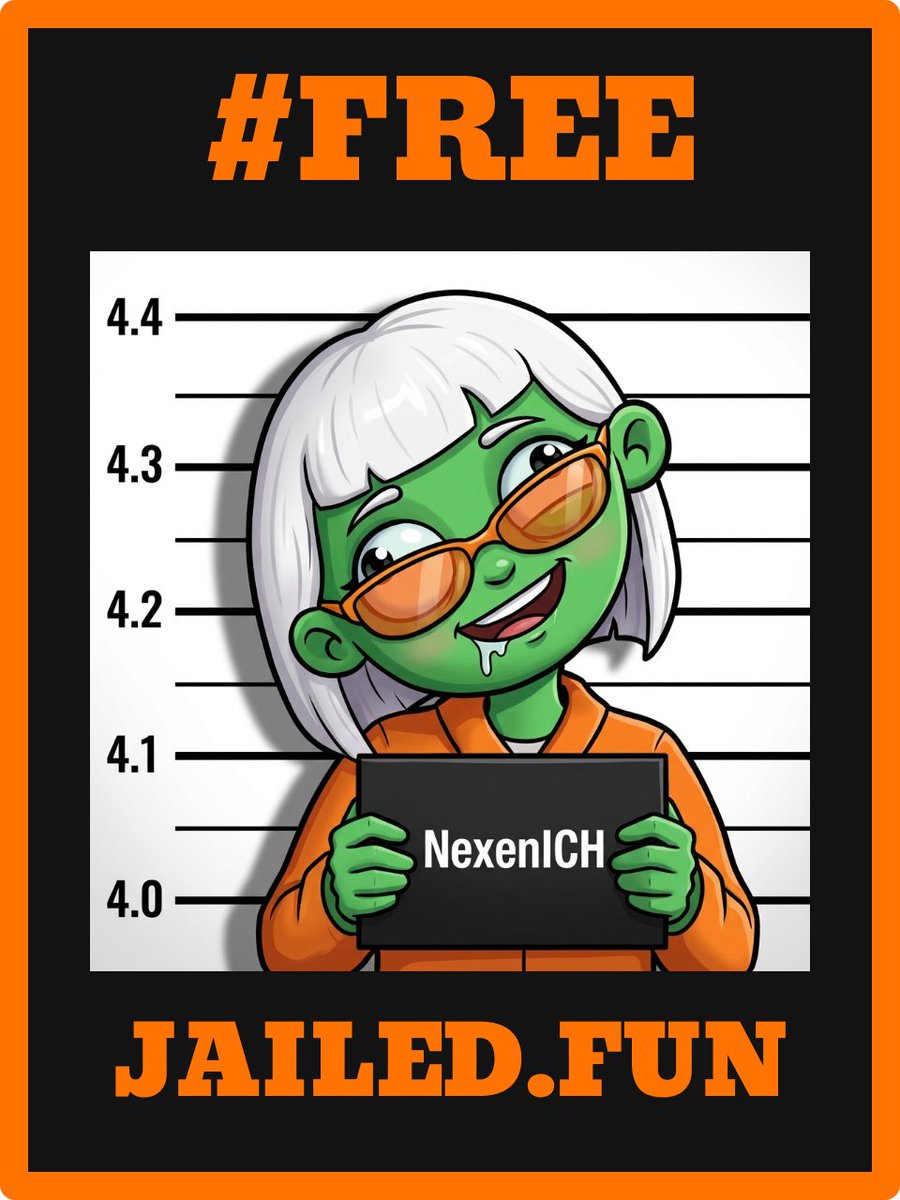 i got life sentence 😭💀

moving into <a href="/Jaileddotfun/">Jailed</a> soon

[ drop your mugshot here👇]
