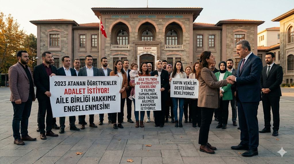 Sayın Milletvekillerimiz, 2023 ataması öğretmenler 3 yıllık görev süresini tamamlamalarına rağmen 2026 mazeret tayinine başvuramamaktadır. Bu durum binlerce ailenin ayrı kalmasına yol açacaktır. Aile birliğinin korunması adına konunun Bakanlık nezdinde gündeme taşınmasını ve