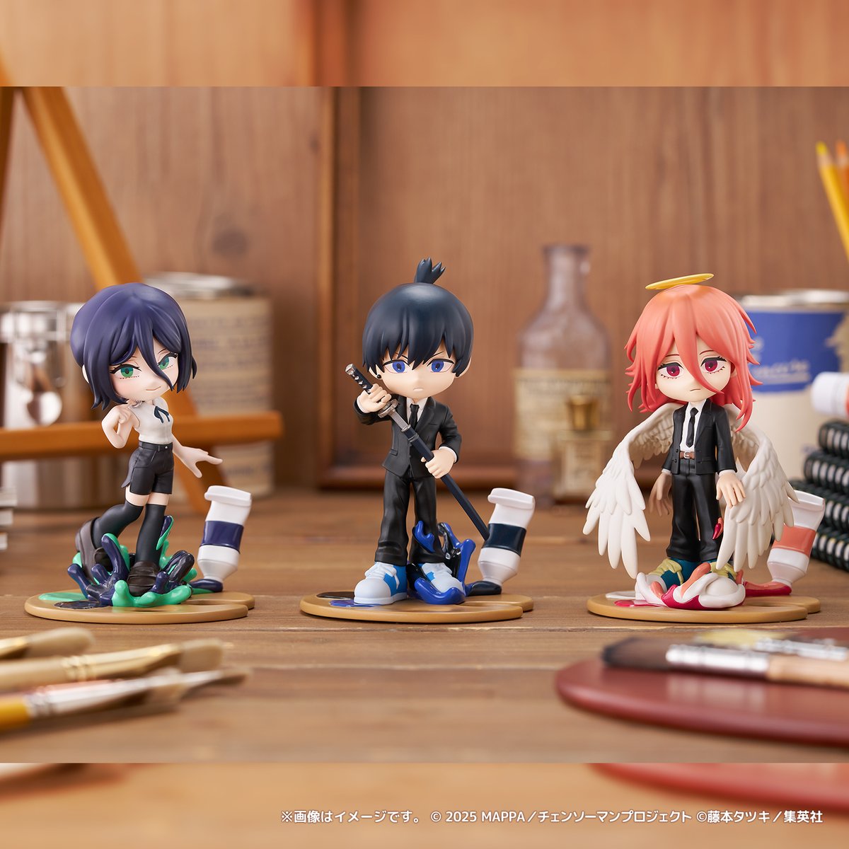 bushi_hobby_jp's tweet image. ━━━*＼ 明日から予約開始！／*━━━
　　　　　    PalVerse Palé.
      劇場版『#チェンソーマン レゼ篇』
━━━━━━━━━━━━━━━━━━

劇場版『チェンソーマン レゼ篇』より、
レゼ、早川アキ、天使の悪魔 が
【PalVerse Palé.】 に登場！

◽各3,300円（税込）
◽OPEN PACKAGE…