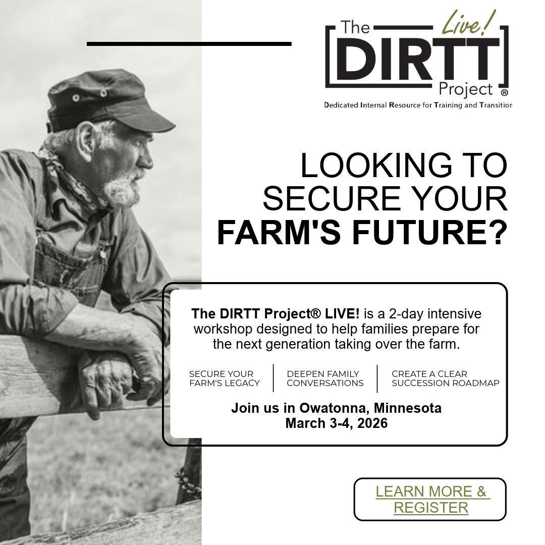 TPBAnow's tweet photo. Ready to secure your farm’s legacy?
https://t.co/oxCPvPeCTM

#FarmSuccession #FarmLegacy https://t.co/KsqKvtseWV