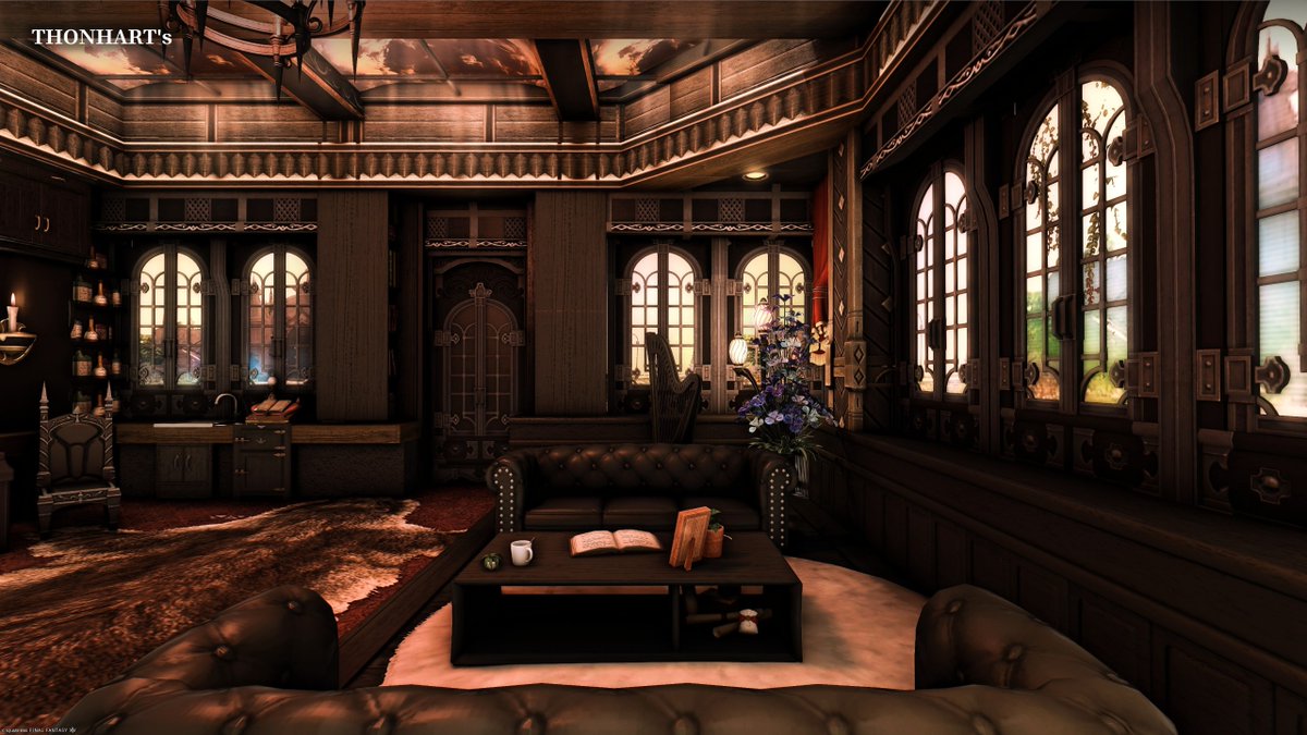 parkerthonhart's tweet image. Ravensmere [S]

Reposting some past projects to keep it here as well 😅

A small gothic manor that glows under the golden hour, its dark wood warmed by the fading sun.

housingsnap.com/45421

#ffxivhousing  #ffxivhousing #FF14ハウジング #hgxiv #HousingEden