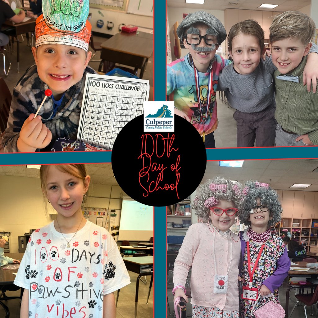 AG Richardson joined in on the 100th Day of School fun! 

Students and staff celebrated with creative outfits, hands-on activities, and lots of smiles as they marked 100 days of learning and growth. It was a great day of school spirit and excitement across the building!