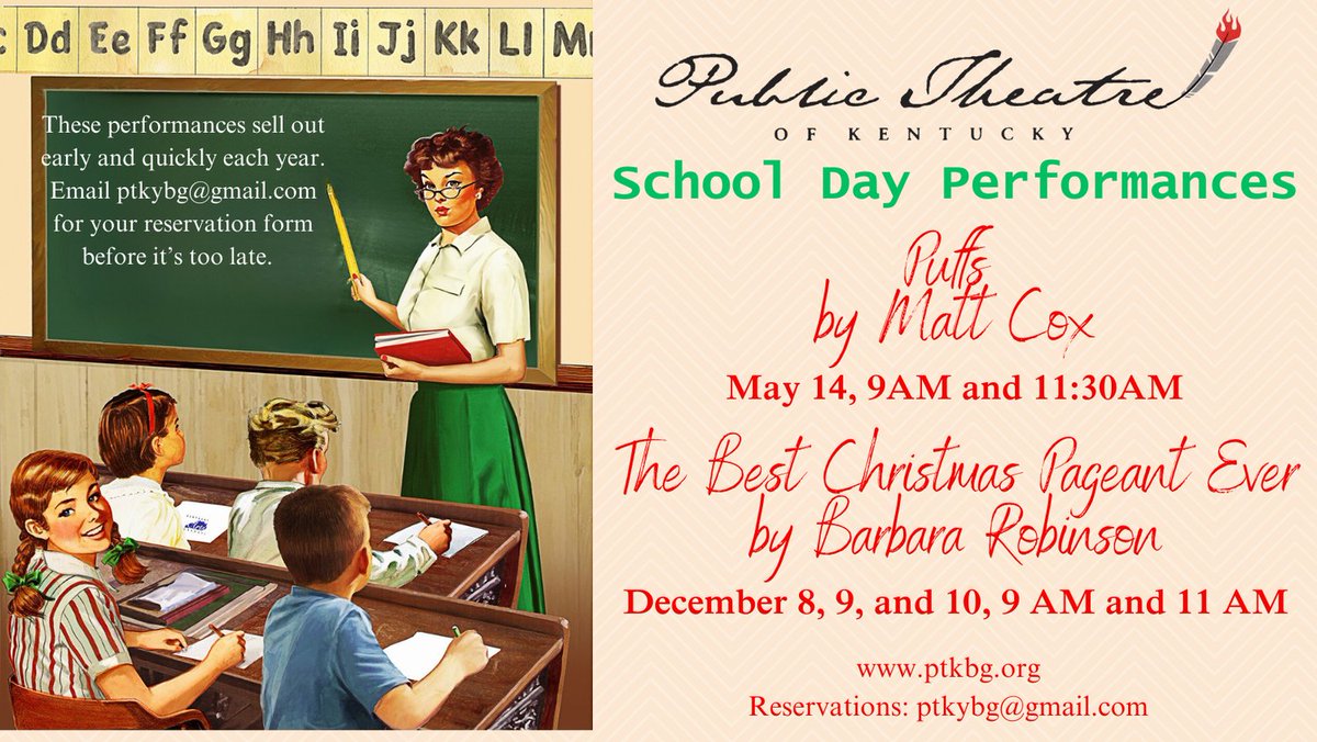 PTKYBG's tweet photo. Reserve your school day spot today! https://t.co/kxuRb2sZl8