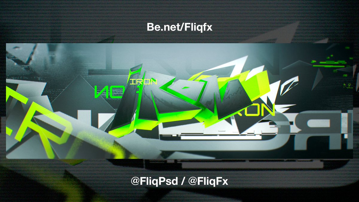fliqpsd's tweet image. IRON - @IronVisuals