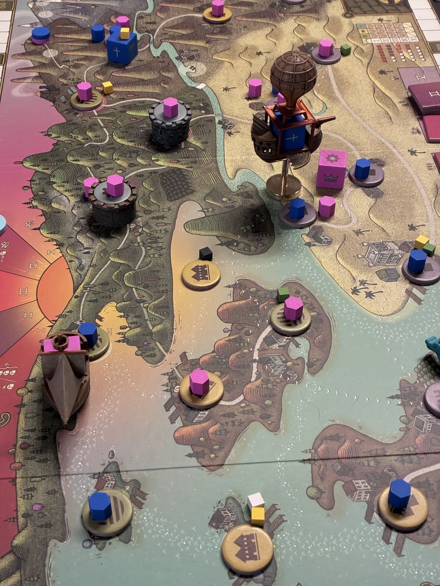 Mitch_boardgame's tweet photo. Wouha ! Encore une superbe aventure épique sur les terres du bon roi Daniel ! #Feudum https://t.co/MCZz7C7kVC