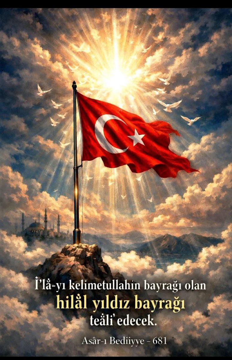 Vatan ve bayrak sevgisi imandandır.