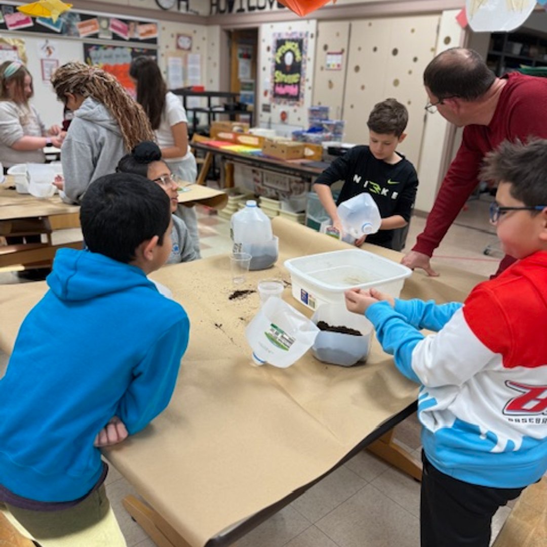 The Environmental &amp; Gardening Club talked about the FV Moon Tree &amp; its connection to the upcoming Artemis II launch. Mrs. Brooks (Penn State Extension) spoke about winter gardening. Everyone created a plastic milk/water jug winter greenhouse &amp; planted flower or vegetable seeds.