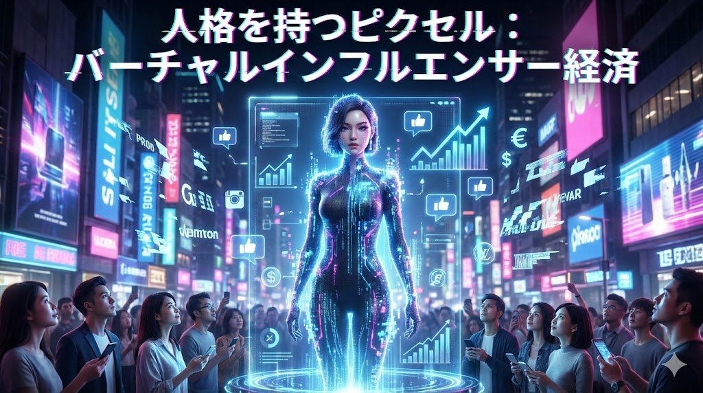 📊 Instagram数百万フォロワーのLil Miquelaは実在しない。

バーチャルキャラクターが年間推定1000万ドルを稼ぐ時代が到来。

バーチャルインフルエンサー市場を、ハリウッドスタジオシステム・初音ミクとの歴史比較で読み解く本格分析👇

・勝者の3類型
・規制リスク
・投資判断フレーム