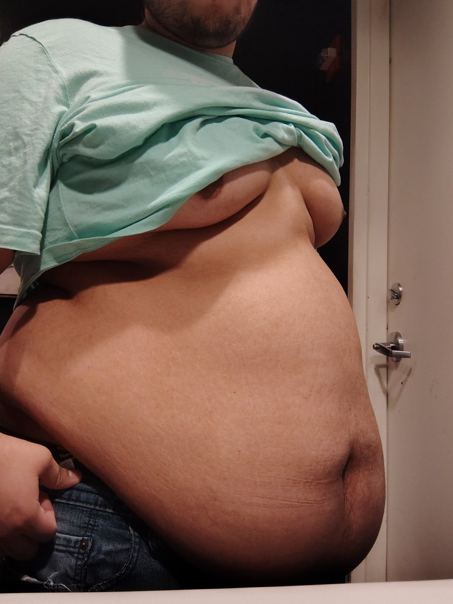 The first one is from 2023 and the second one is from this month, do I look bigger ? Or about the same ?