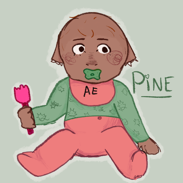 Melatonin_t's tweet photo. My take on the Toster fanchild. #PineHolimurr #toster https://t.co/pfhZ4URQg1