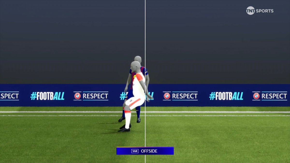 barcacentre's tweet image. 🚨 Robert Lewandowski's offside call...