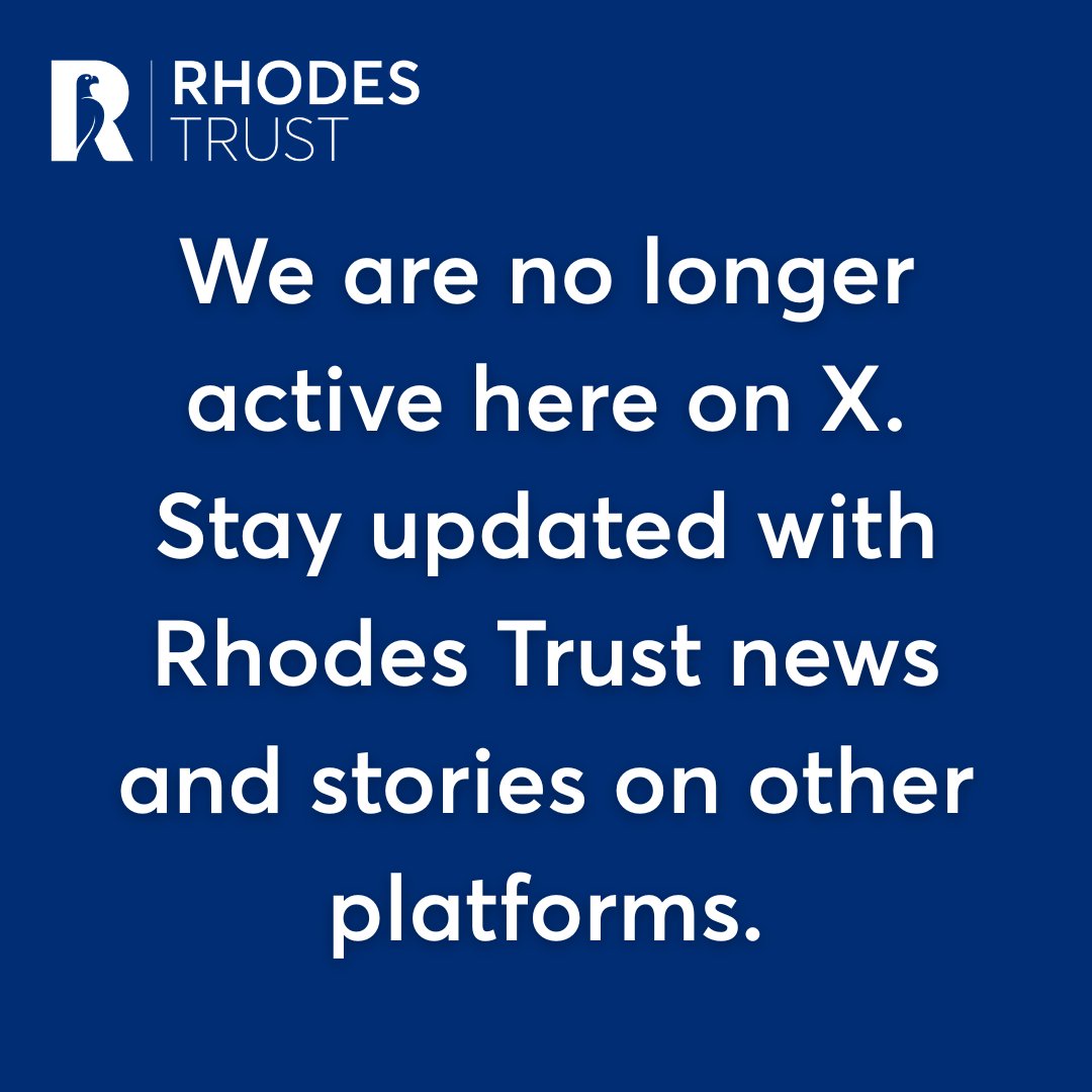 @RhodesTrust_SA tweet media