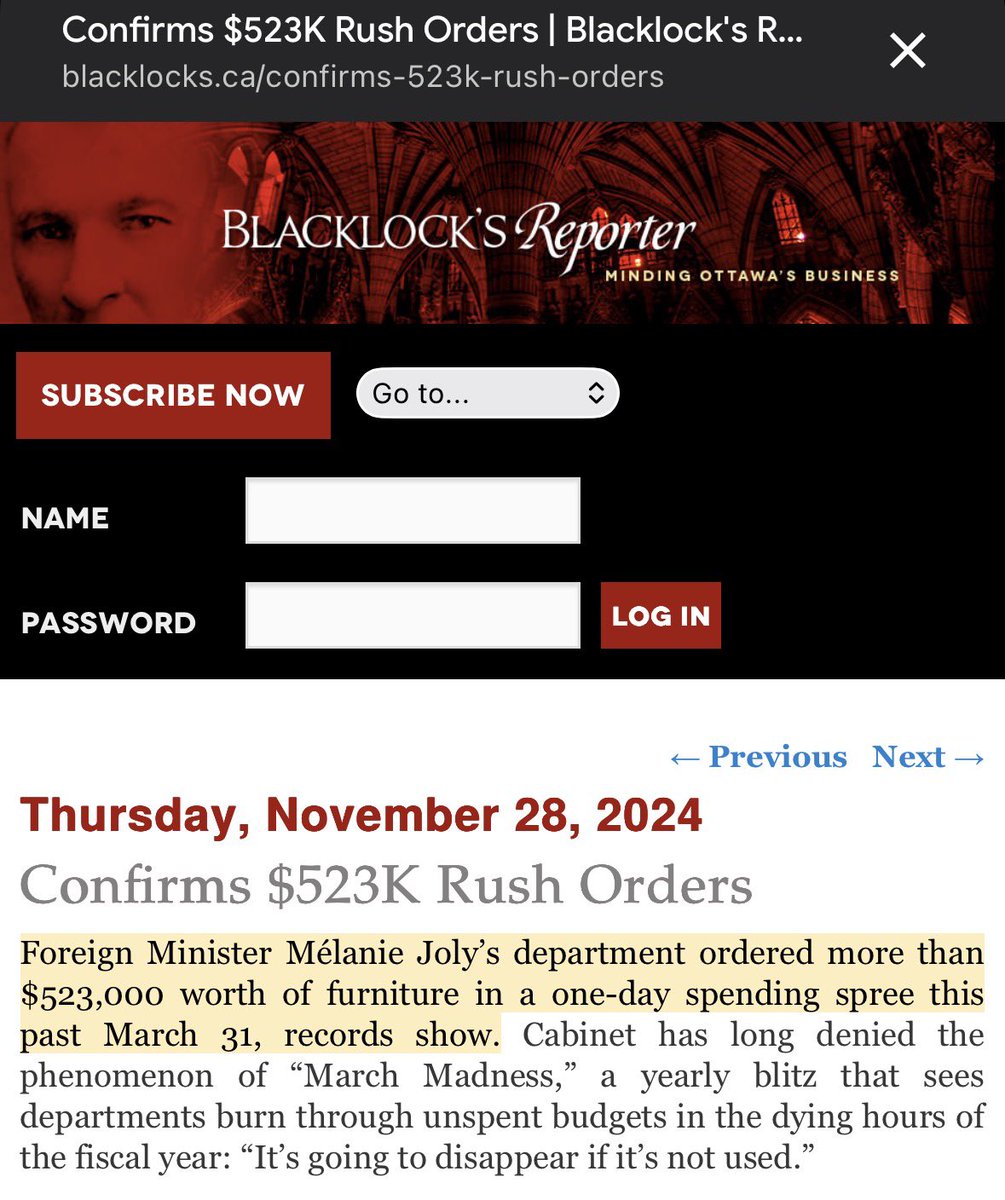 reliefinplace's tweet image. Joly with her cunning business acumen and loyal stewardship of the tax payers dollar shall lead us to prosperity…