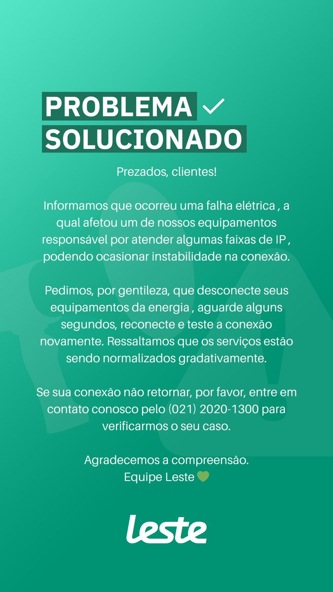 Leste (@lestetelecom) on Twitter photo 
