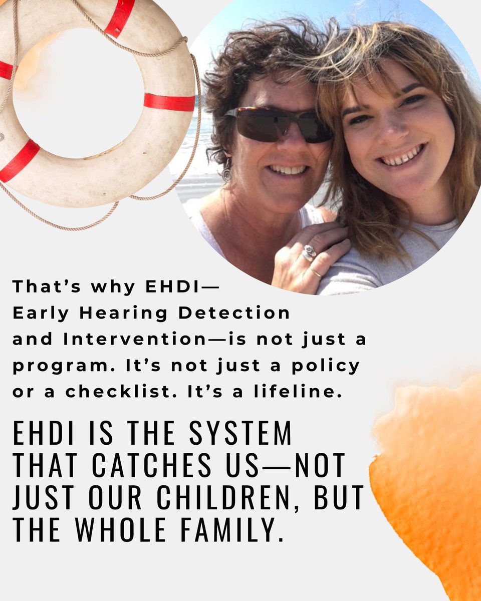GAHandV's tweet image. “That’s why EHDI— Early Hearing Detection and Intervention—is not just a program. It’s not just a policy or a checklist. It’s a lifeline. EHDI is the system that catches us—not just our children, but the whole family.”