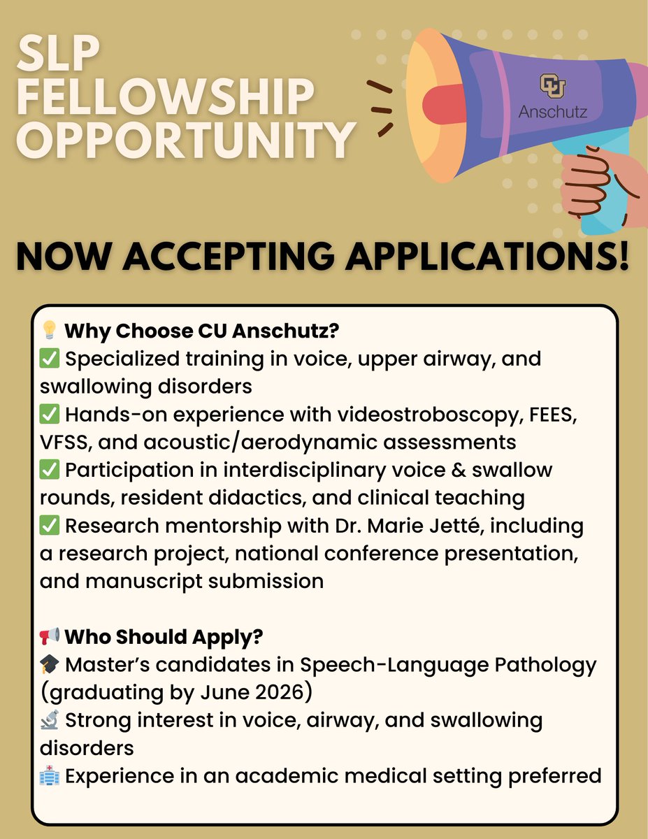 CU Anschutz Otolaryngology tweet media