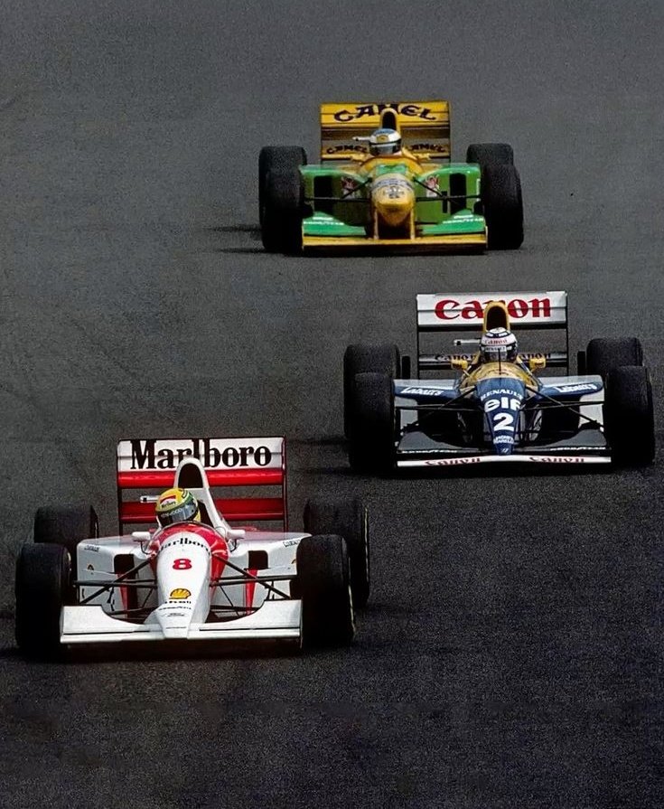 Senna, Prost and Schumacher 

#F1