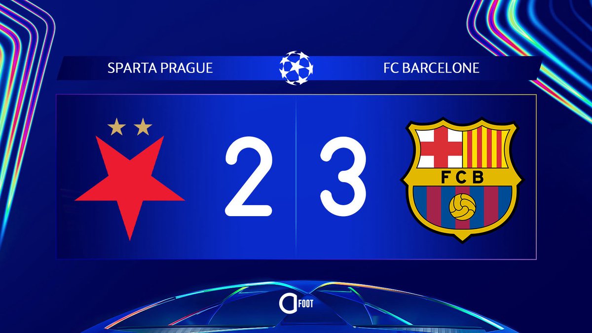 ⚽️ BUUUUUUTTTT DE DANI OLMO QUI VIENT DE RENTRER !!! 💙❤️

SLAVIA PRAGUE 🇨🇿  2-3  🇪🇸 BARCELONE