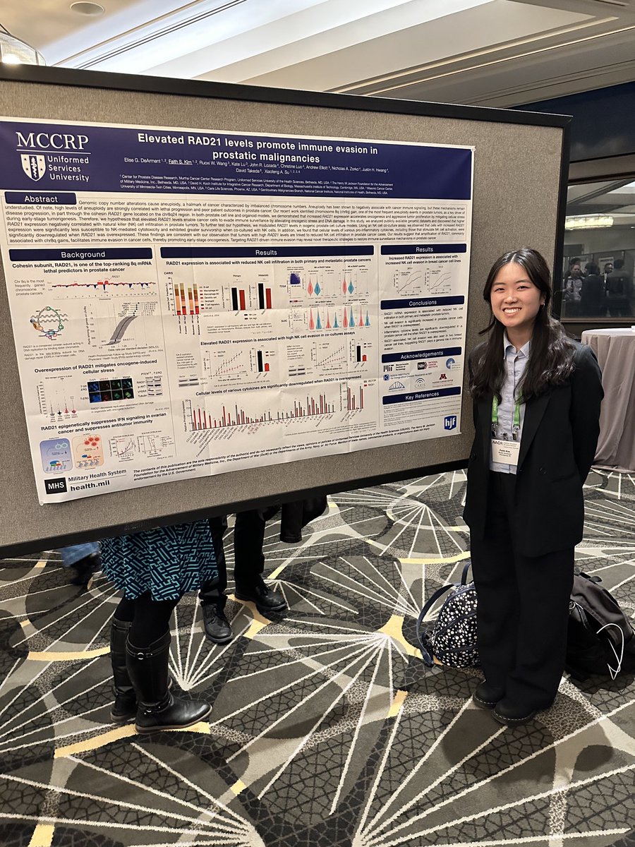 CPDR_Labs's tweet photo. CPDR trainees from the @xiaofengsu @schafer_sci @AyeshaShafi_PhD labs presented their innovative work at the #AACRprostate26 meeting for Day 1 poster sessions. #NextGen https://t.co/uuBZemkpqL