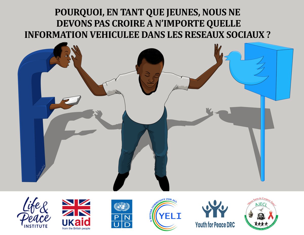yeliburundi's tweet photo. Pourquoi en tant que jeunes nous ne devons pas croire à n’importe quelle information véhiculée dans les réseaux sociaux ? votre réponse dans les commentaires

@OIFrancophonie 
#LPI 
#StopInfox 
#StopHateSpeech https://t.co/4jbPXEBuaz