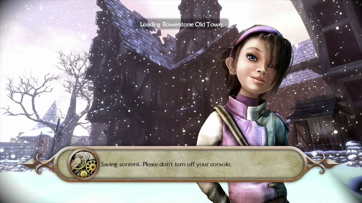 lastchalice's tweet photo. The snowy opening hour of Fable II’s Bowerstone is iconic.

Two orphans, a dog, a seer, a mystical music box and the promise of a better future.

…and so our story begins. https://t.co/sx0iAX9ysZ