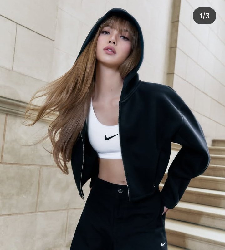 CelebtalksHQ's tweet image. #LISA For #Nike .She stuns in recent photos via Instagram!!!
