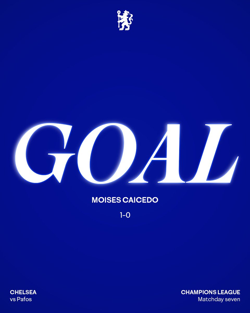 ChelseaFC's tweet image. MOOOIIIII!! 🔥

🔵 1-0 ⚪️ [77] #CFC | #UCL