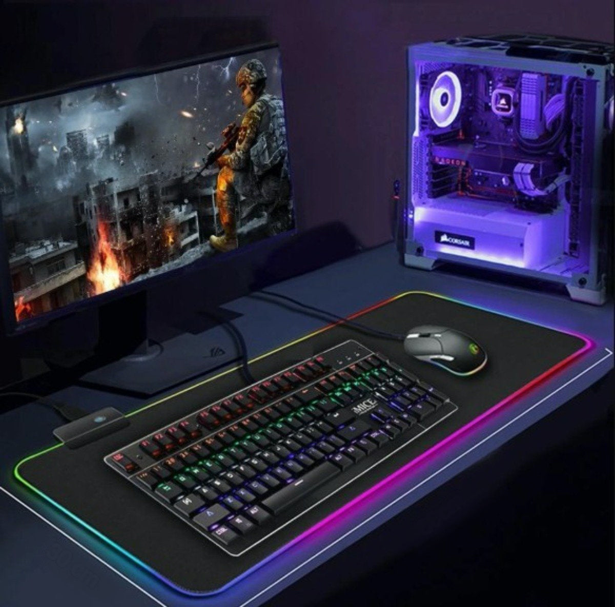 I just received Dragon RGB Gaming 1 Touch Light Up Mouse Pad - Large Size by Onetify from zeomaniac via Throne. Thank you! throne.com/lilleafei #Wishlist #Throne