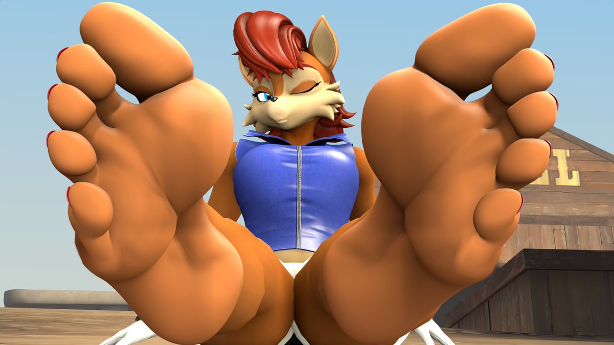 A Closeup Tease Of Princess Sally Acorns Royal Feet