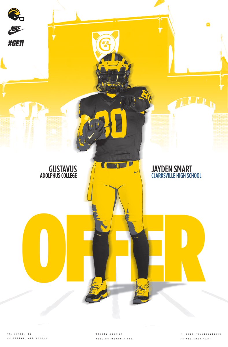 jaydensmart07's tweet photo. Blessed to receive another opportunity to play the sport I love ❤️🏈thank you @CoachRauen 

@_Coach_Miller https://t.co/sX8i9r9xPa