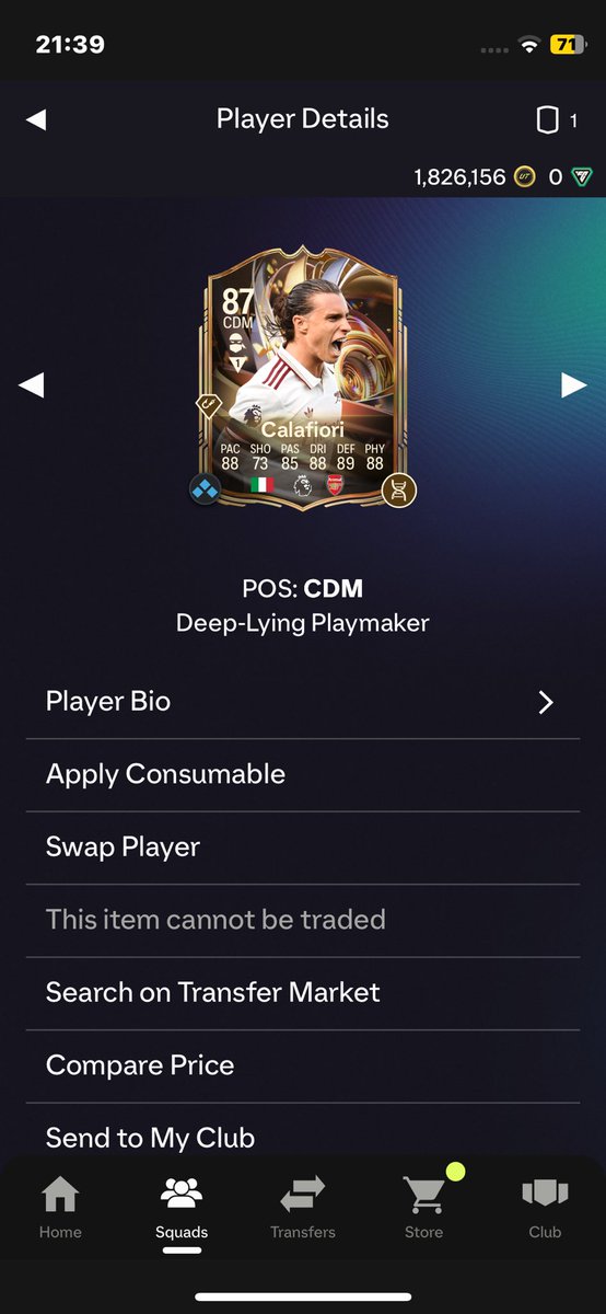 Stephen_Curran_'s tweet photo. @Kaivaughan02 @FUT_Rory Made mine CDM for this reason! https://t.co/jt2ppd7u4v