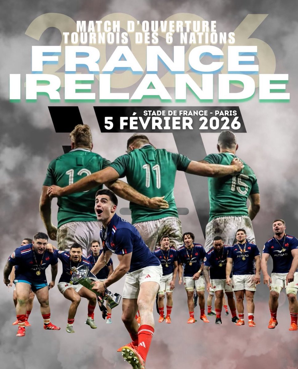Instanticket_'s tweet image. 4 places à vendre pour le match d’ouverture du tournoi des 6 nations - France V Irlande.

DM si intéressé 📤