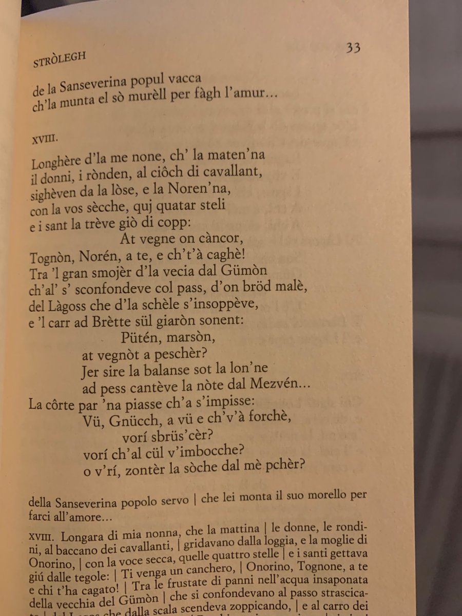 Filzi4's tweet image. Franco Loi che in “Stròlegh” passa indifferente dal Milanese (anche se qui parla di Genova) al Parmense ❤️