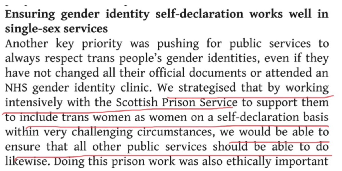 This was strategic. I covered this in my series about a book called “Trans Britain”; written by a man who not only calls himself a Lesbian but also a mum and  Gran. This despite him being a heterosexual, married, father. Here is the quote. James Morton: a woman who pretends to be