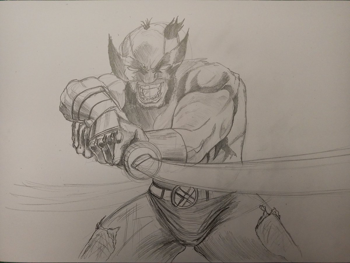 Sketch Tour P5
Wolverine is by far one of the few Marvel characters I enjoy drawing.

#Wolverine #comic #MarvelComics #xmen